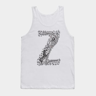 Letter Z (Buu&Luu Alphabet) Tank Top